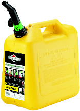 CAN SAFETY 5 GALLON HDPE GAS DIESEL YELLOW - Cans